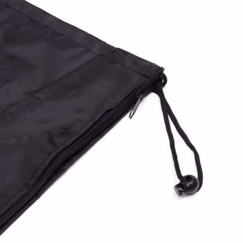 EONLION M Parasol Banana Umbrella Cover in Black, Waterproof Polyester, Diameter: 100 cm – 2