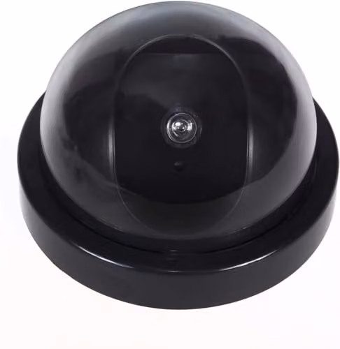 ShaniTech Dummy Dome CCTV Security Camera with Flashing LED in Black – 2