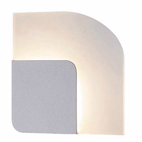Netlighting Modern LED Wall Lamp, White, Warm White 3000K, 252lm
