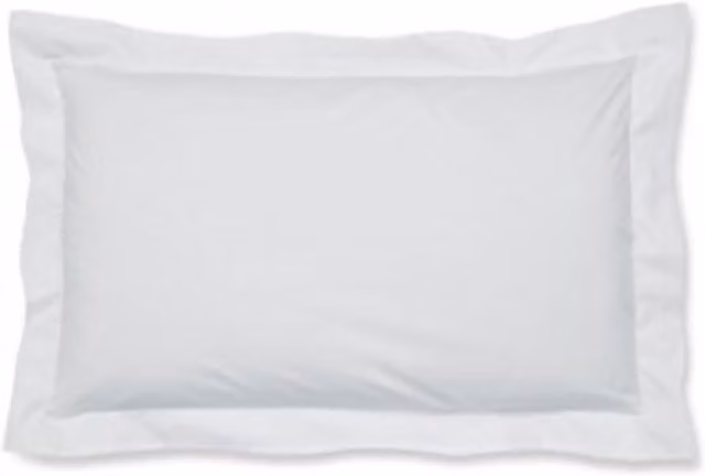 Bellissimo 400 TC Cotton Oxford Pillowcase Pair in White