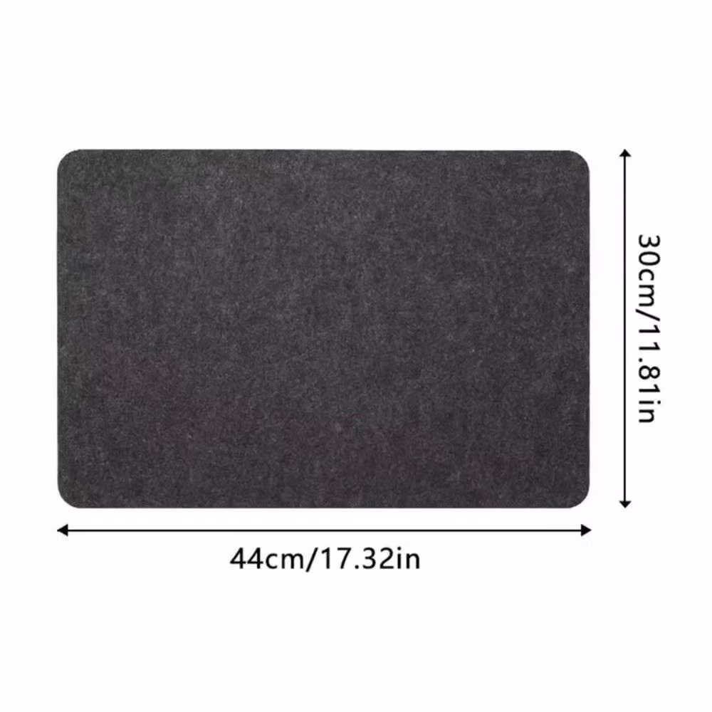SPETLEK Non-slip Heat Resistant Silicone Air Fryer Mat in Grey, W: 100 cm, D: 15 cm – 2