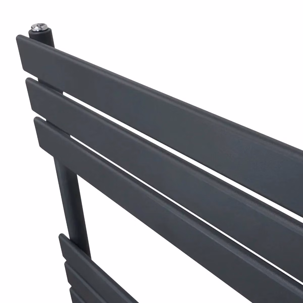 Monstershop Steel Towel Rail in Anthracite Grey, W/H: 60.0 x 120.0 cm – 6