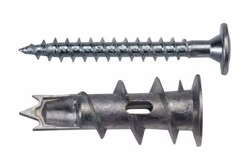 Forgefix Zinc Plasterboard Screw and Fixing Set, Silver, 4.5 x 35 mm