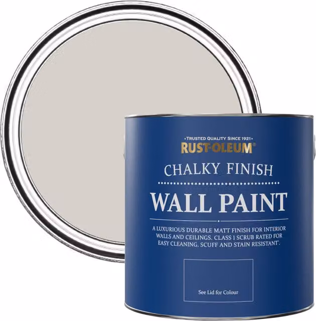 Rust-Oleum Babushka Purple Matt Chalky Wall Paint, 2.5 l