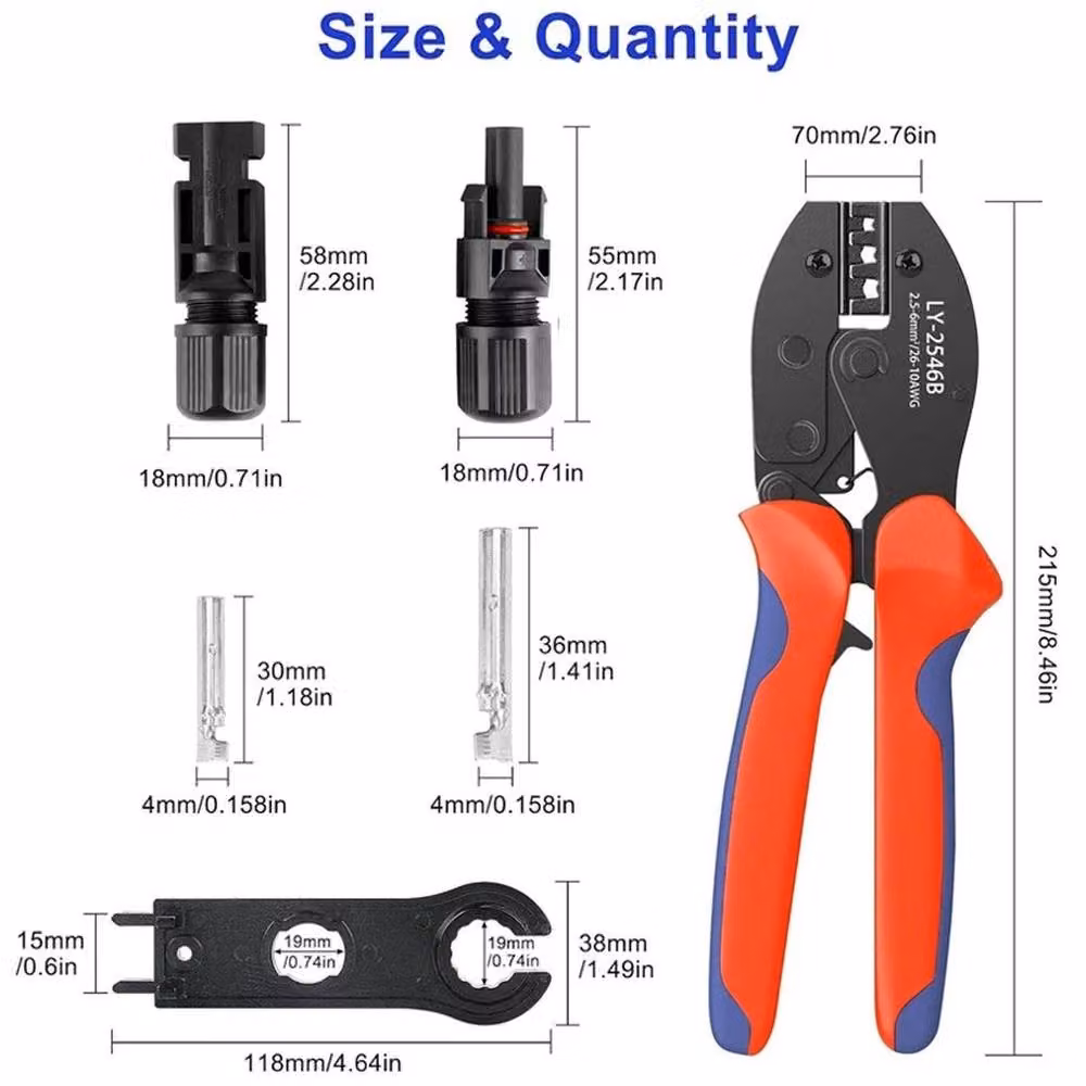 SPETLEK Wire Stripper and Crimping Set in Red – 2