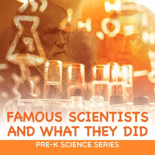 Baby Professor Famous Scientists and What They Did Pre-K Science Series Multicolour Paper Book