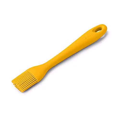 Zeal Silicone Non-Stick Pastry Brush in Yellow