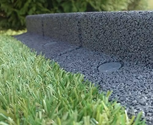Primrose Flexiborder Garden Edging for Lawns, Grey, Pack of 2 – 2