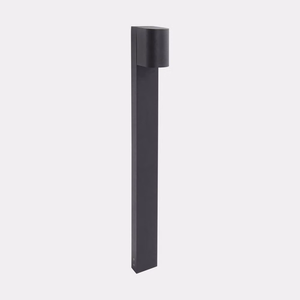 Netlighting Eko Outdoor Bollard in Urban Grey, GU10 8W, IP66 – 2