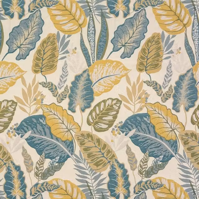 Terrys Petrol Blue, Yellow and Multicolour Fabric Product