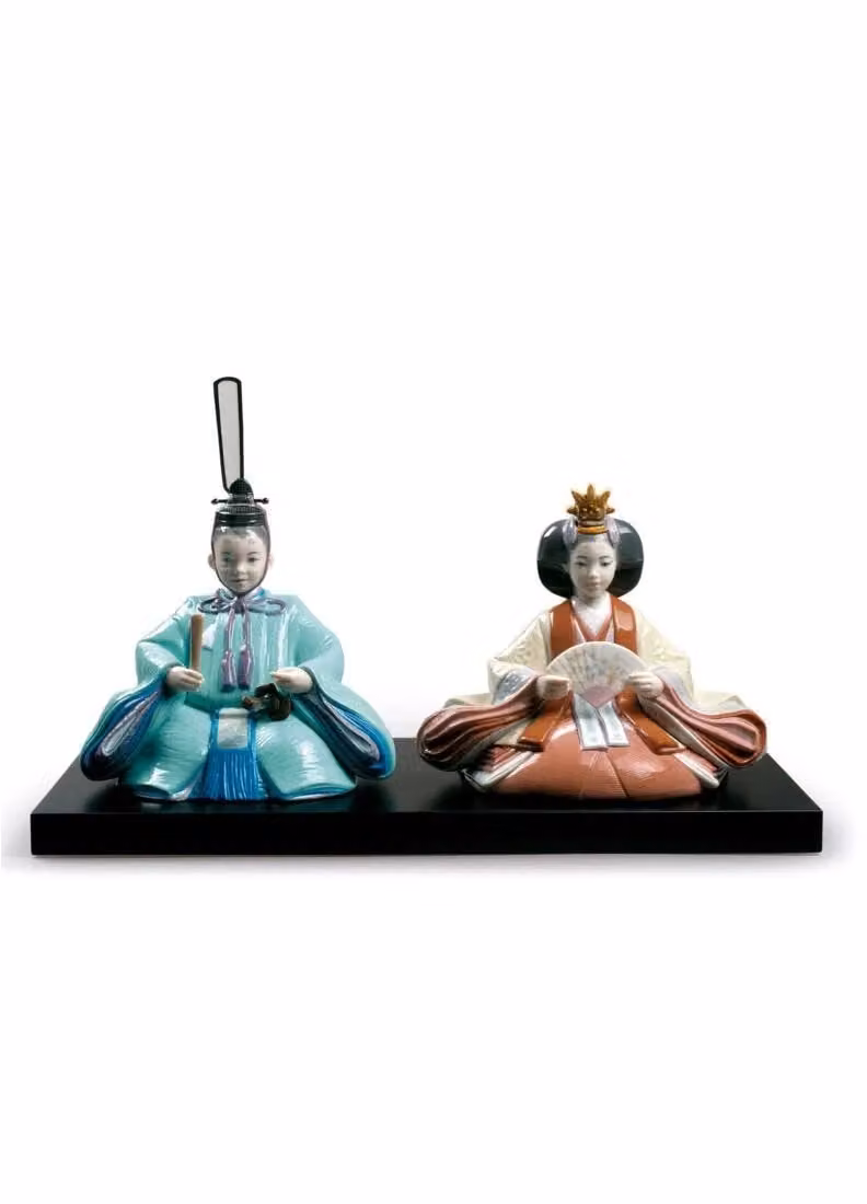 Lladró Hinamatsuri Festival Multicolour Porcelain Figurine