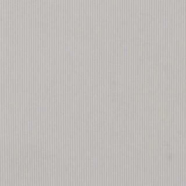 Terrys Striped Cotton Curtain Fabric Panel in Taupe and Grey