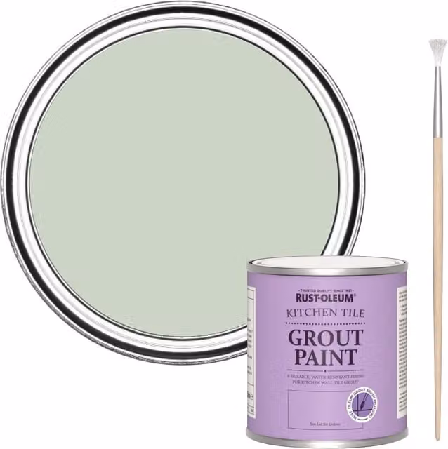 Rust-Oleum Kitchen Grout Paint in Laurel Green, 250ml
