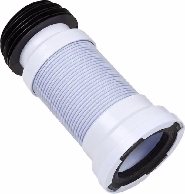 Securplumb White Flexible Plastic Toilet Pan Connector – 1