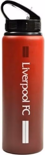 Liverpool FC Fade Aluminium Water Bottle in Red and White – 1