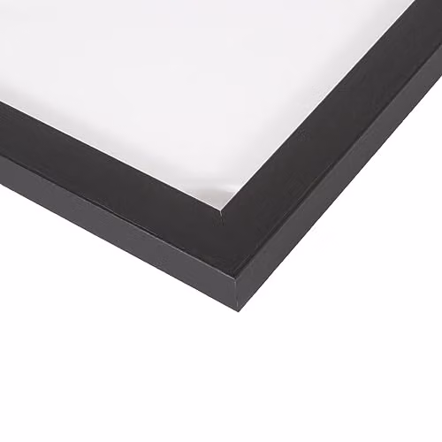 Happy Homewares Modern Black Wood Effect A4 Certificate Frame for Wall Hanging or Table Display W: 21 cm, H: 30 cm – 3