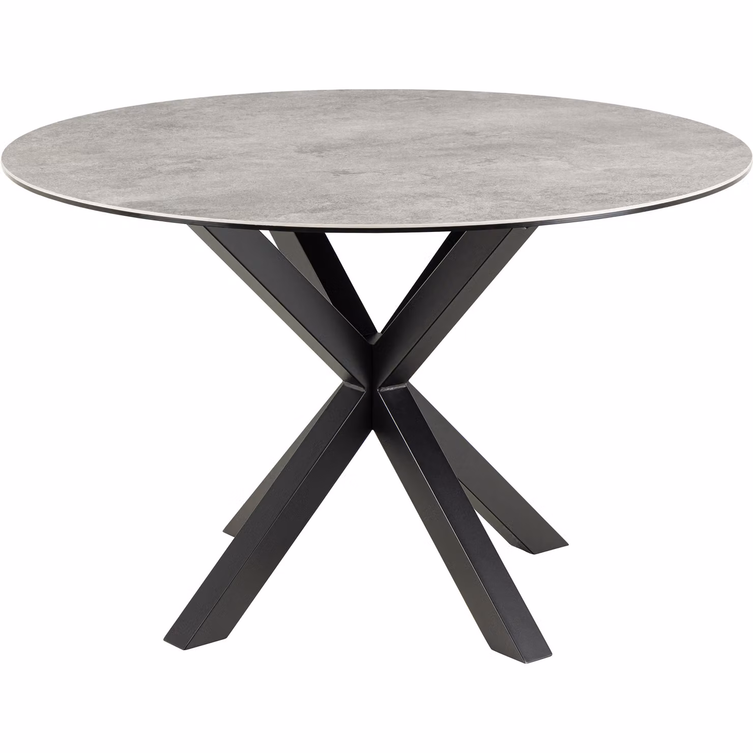 Furniture To Go Heaven Round Dining Table with Matt Grey Ceramic Top – 2