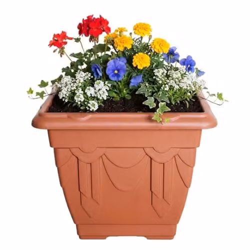 STORM TRADING GROUP Brown Venetian Decorative Planter Pot, Diameter: 30 cm