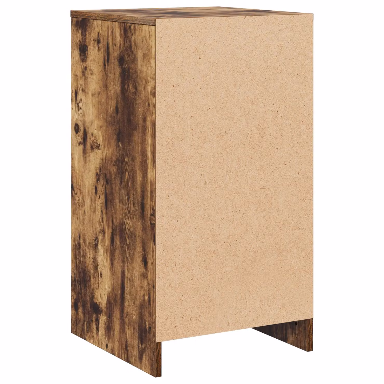 Berkfield Home Smoked Oak Sideboard in Brown, W/D/H: 40 x 41 x 75 cm – 2