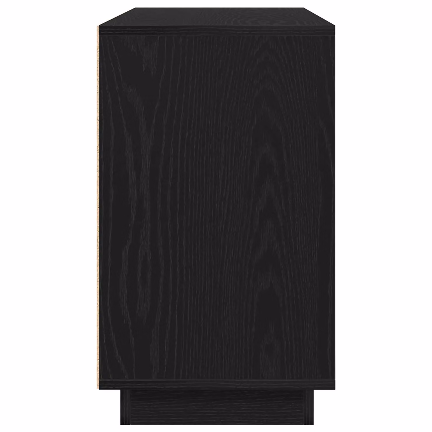 Berkfield Home Black Oak Sideboard W/D/H: 102 x 35 x 60 cm – 3