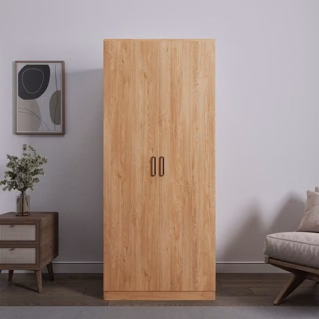 Seconique Dakota 2 Door Wardrobe in Oak Effect Brown