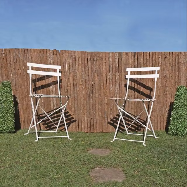 Garden Gear Woven Wood Bark Fence Screen Roll, Brown, Height: 180 cm