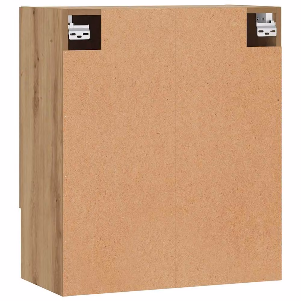 Berkfield Home Artisan Oak Wall Cabinet in Brown, W/D/H: 60 x 31 x 70 cm – 3