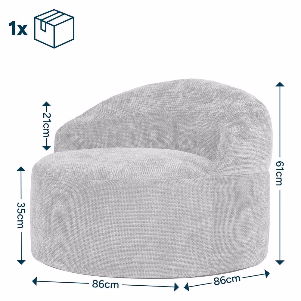 ICON Orb Accent Chair in Green Fabric – 2