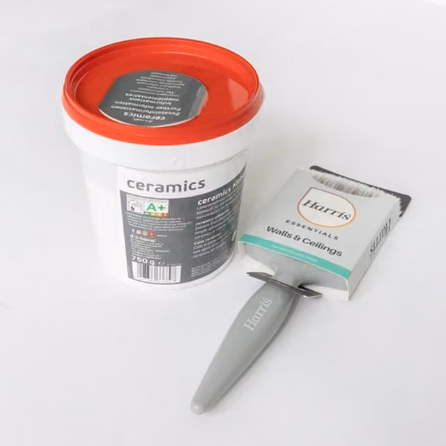 d-c-fix White Water-Based Solvent-Free Glue for 3D Splashback Tile Wallpaper, 0.75 l