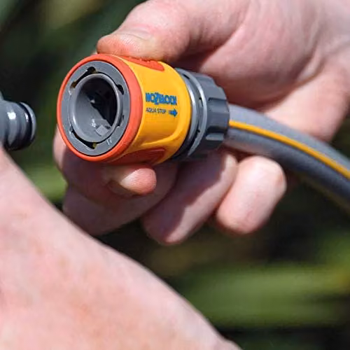 Hozelock Soft Touch Aquastop Quick Coupling Connector in Grey or Multi-colour – 2