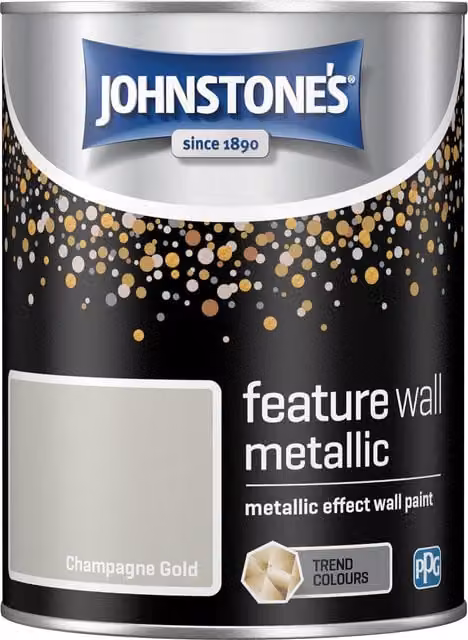 Johnstone's Metallic Paint in Champagne Gold