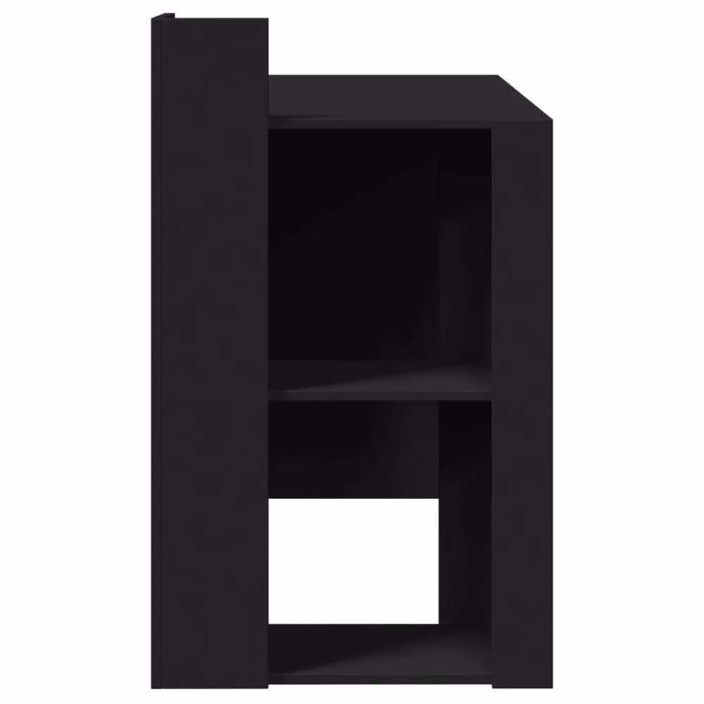 Berkfield Modern Black Writing Desk for Home Office, W/D/H: 103.5 x 56.5 x 94 cm – 5