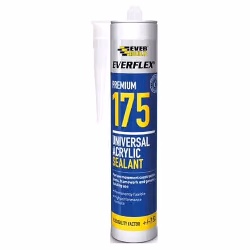 Sika Flexible White Acrylic Sealant 300 ml – 1