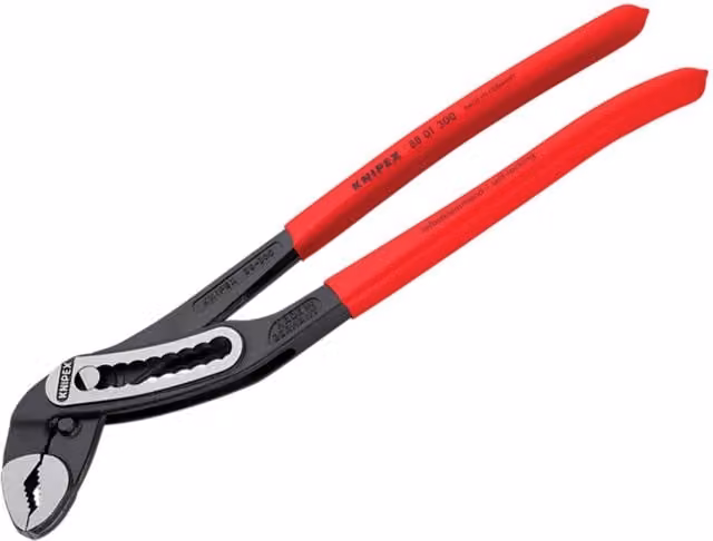 Knipex Alligator Water Pump Pliers in Red and Multicolour Chrome Vanadium Steel – 1