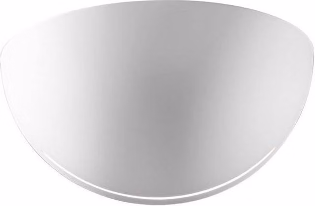 Netlighting Bisquitte Lifestyle Ceramic Plaster Wall Light in White with 1x E27 Socket – 1