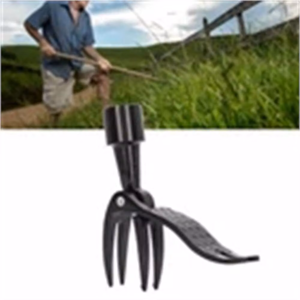 Nordara Manual Lever-Based Stand-Up Weeder Claw Tool in Black Aluminium, 100 g – 5
