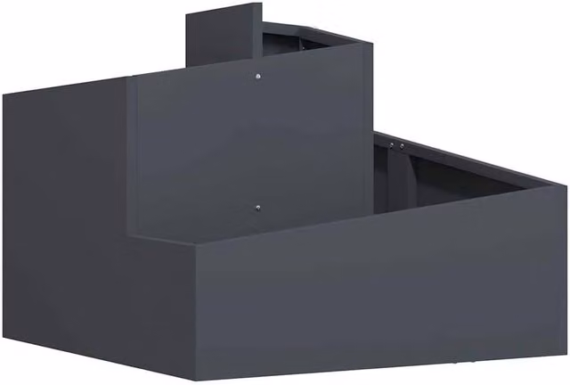 Berkfield Home Durable Plastic Planter Tub in Anthracite