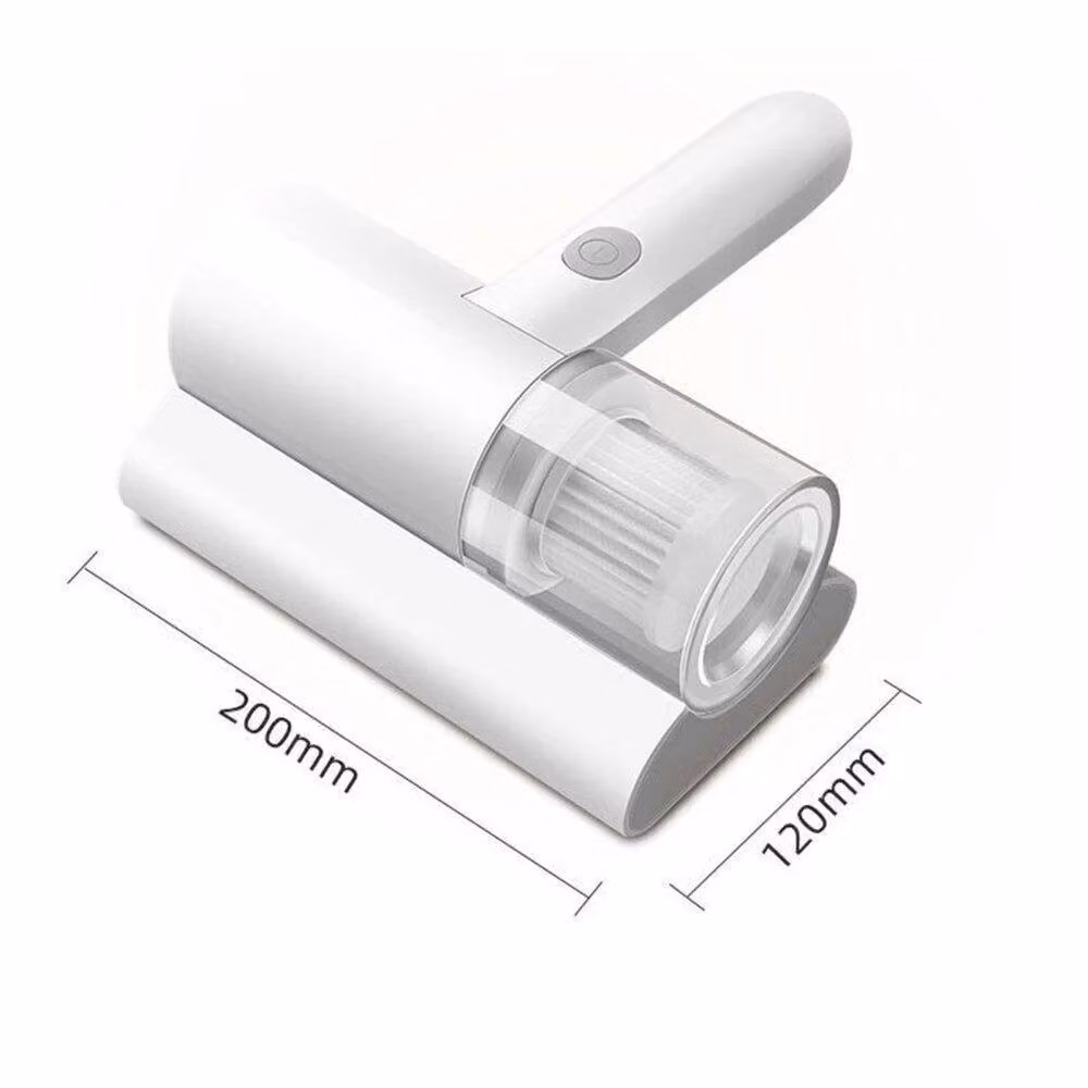 NESTLUNE Handheld UV Mite Remover Vacuum in White with HEPA Filter and UV-C Light – 2