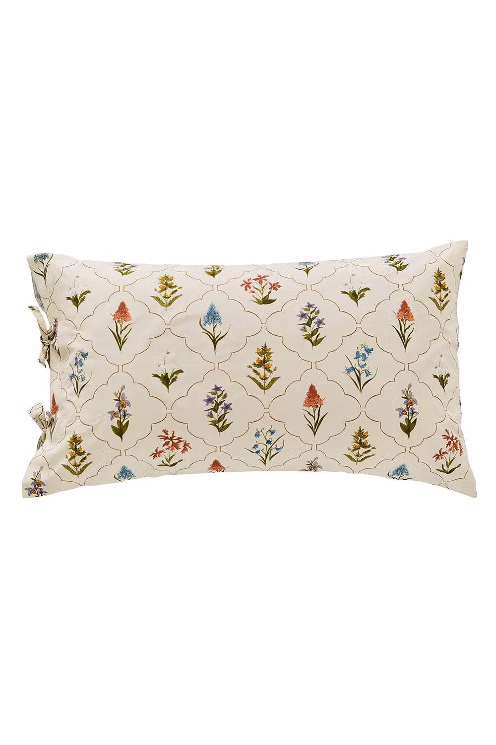 Sanderson Spring Floral Cotton Percale Duvet Cover and Pillowcase Set, Multicolour, W: 180 cm, H: 200 cm – 2