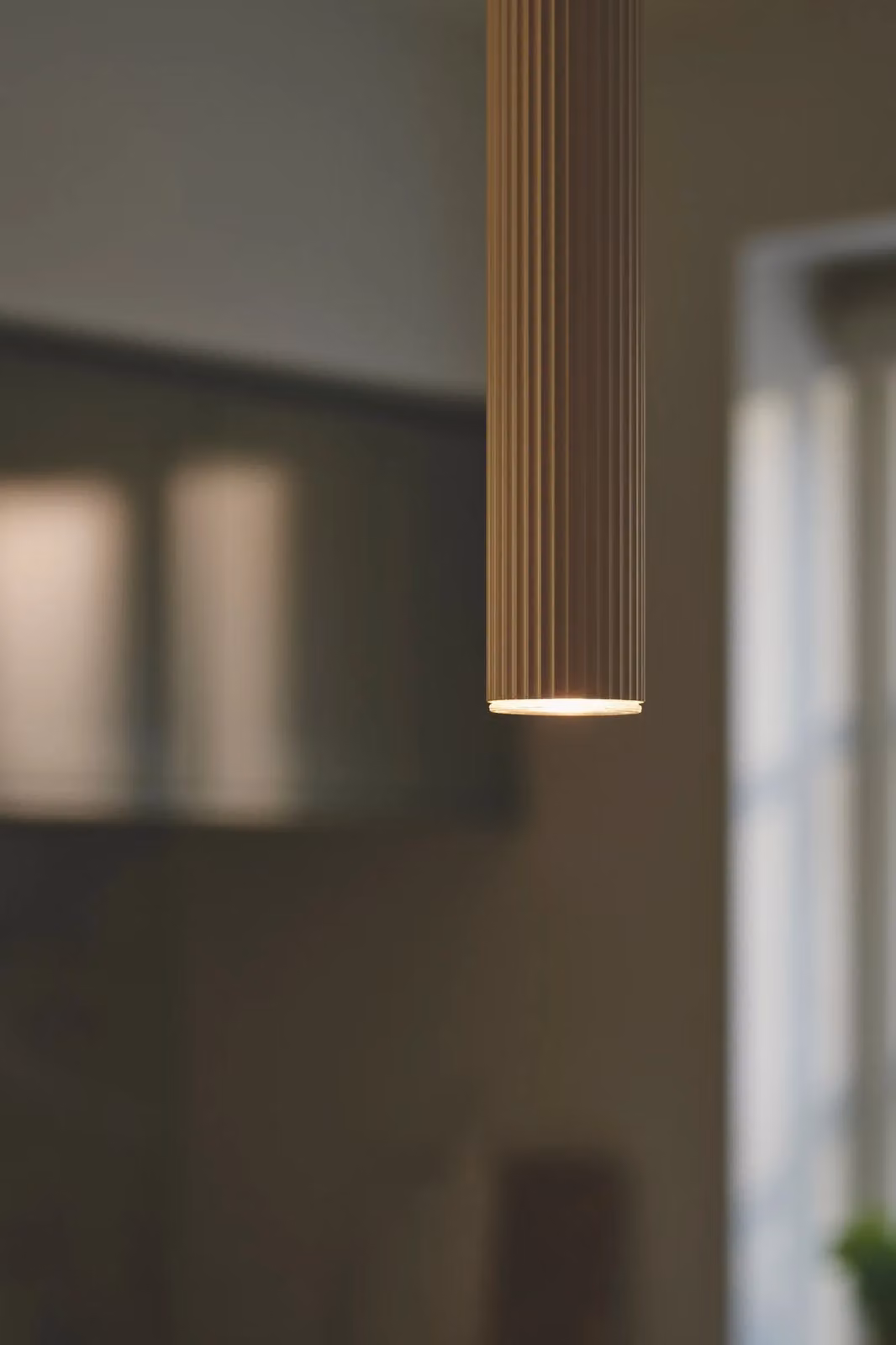 Nordlux Vico Pendant Light in Beige Metal with GU10 Mains Connection – 3