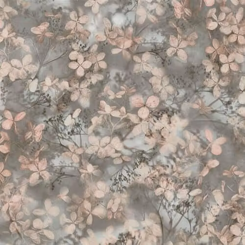 Erismann Abode Play of Light Blossom Sage Green Botanical Floral Wallpaper