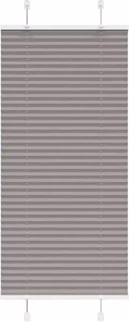 Berkfield Home Single Pleat Fabric Blind in Anthracite Grey, W: 60 cm, H: 100 cm – 1