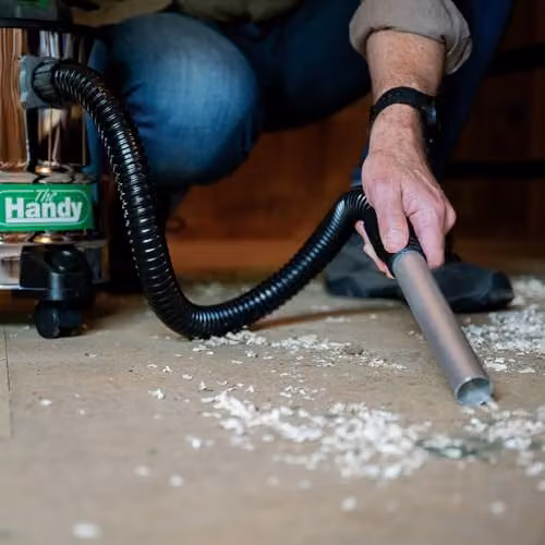 The Handy THAV120015L 1200W 15 Litre Stainless Steel Ash Vacuum Cleaner in Silver – 4