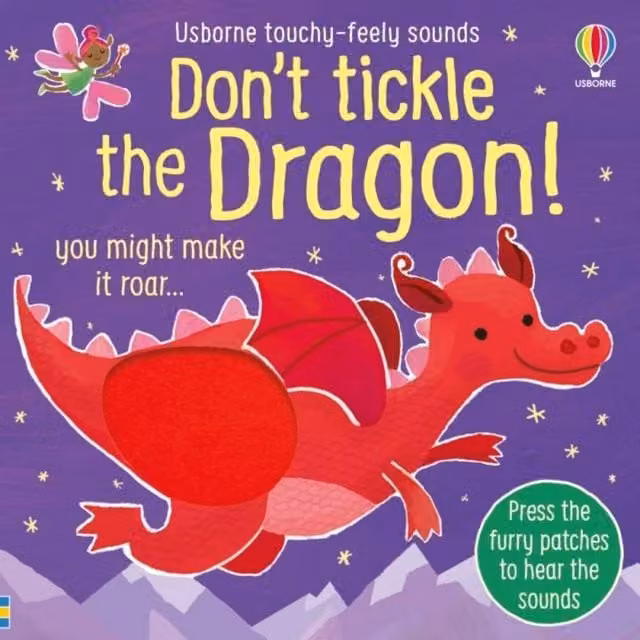 Don't Tickle the Dragon Board Book by Sam Taplin, Multicolour