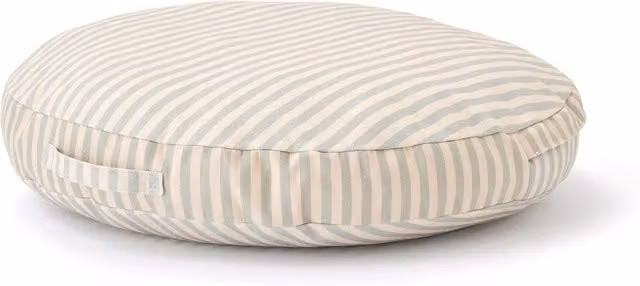 Kids Concept Round Blue Cotton Floor Cushion with Removable Washable Cover, Diameter: 60 cm