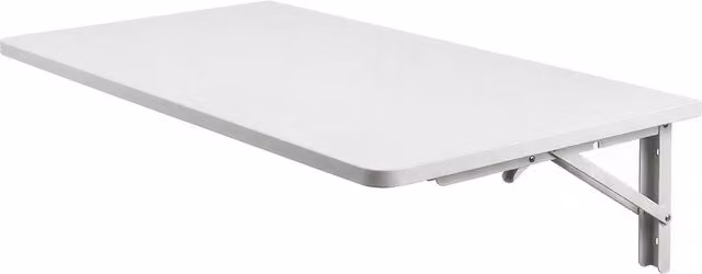 Levede White Wall Mounted Foldable Floating Computer Desk and Study Workstation