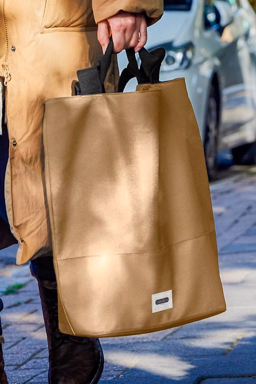 Black + Blum Insulated Tote Bag 16L in Clay Beige – 2