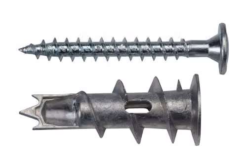 Forgefix Zinc Plasterboard Screw and Fixing Set, Silver, 4.5 x 35 mm