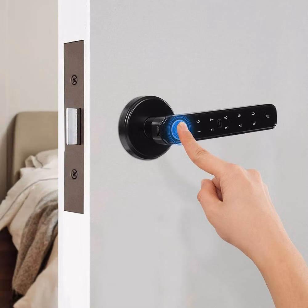 SPETLEK Smart Handle Lock with Type-C Interface in Black – 2