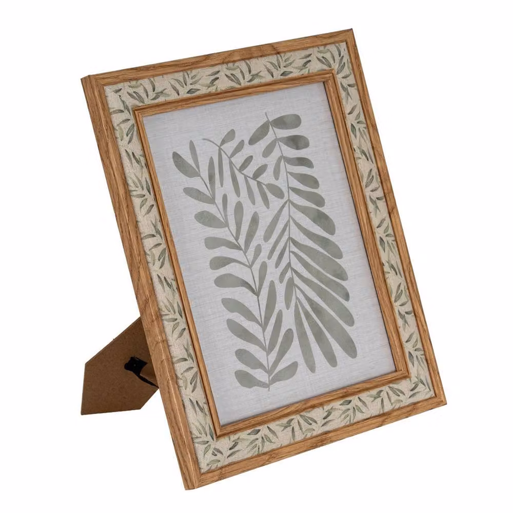 Lemon Pavilion Furniture and Decor Tundra Single Rectangular Wood Photo Frame, Brown, W: 25.4 cm, H: 20.32 cm – 2